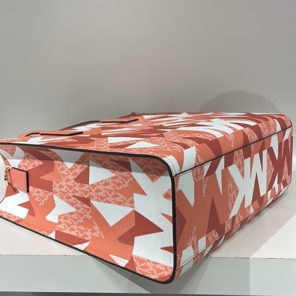 Michael Kors MK logo print Kenly bag tote - Picture 5 of 7